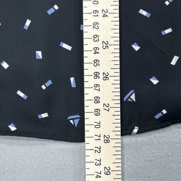 Torrid Top Women's 3 3X Black Cottagecore Boho Beachy Criss Cross Boats Flutter - Picture 11 of 13